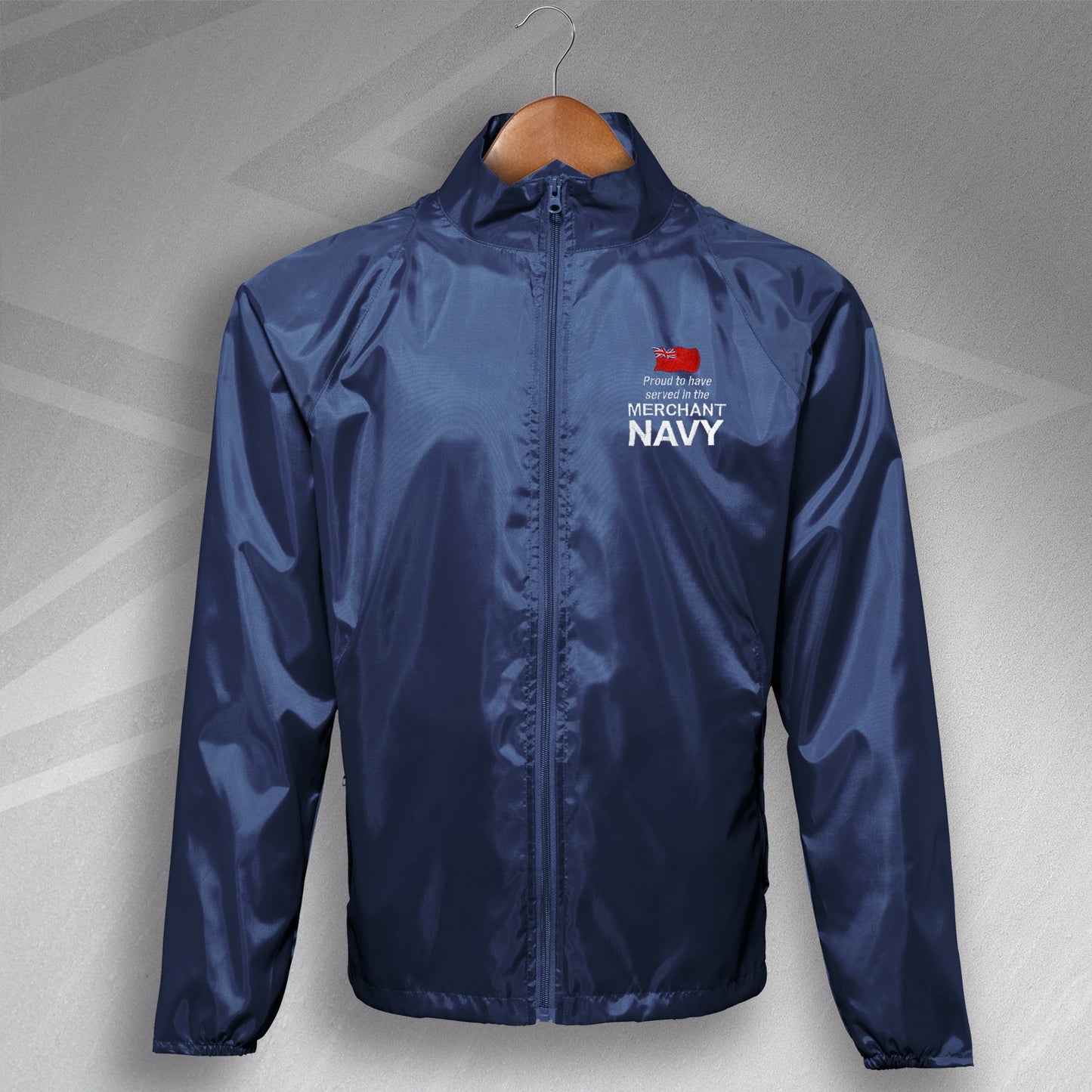 Merchant Navy Lightweight Jacket Embroidered Proud to Have Served