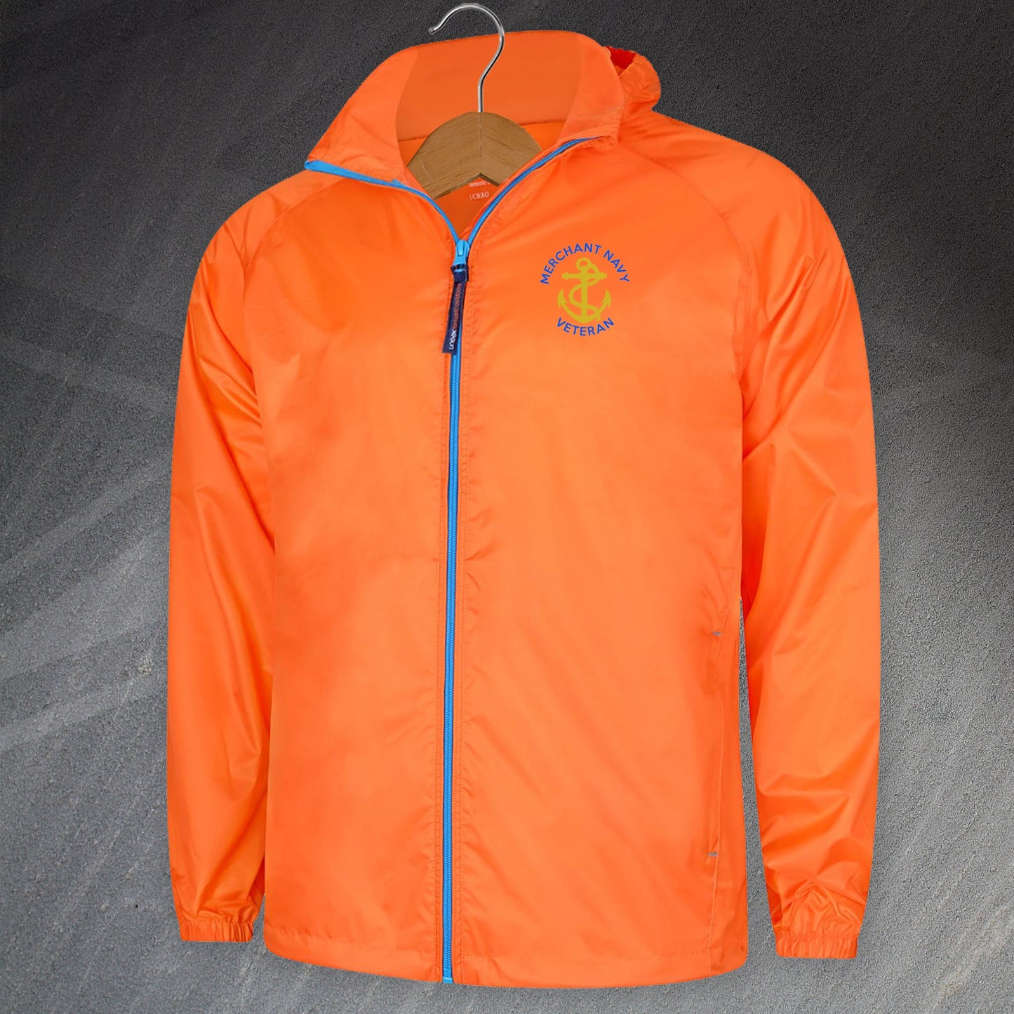 Merchant Navy Veteran Anchor Active Jacket