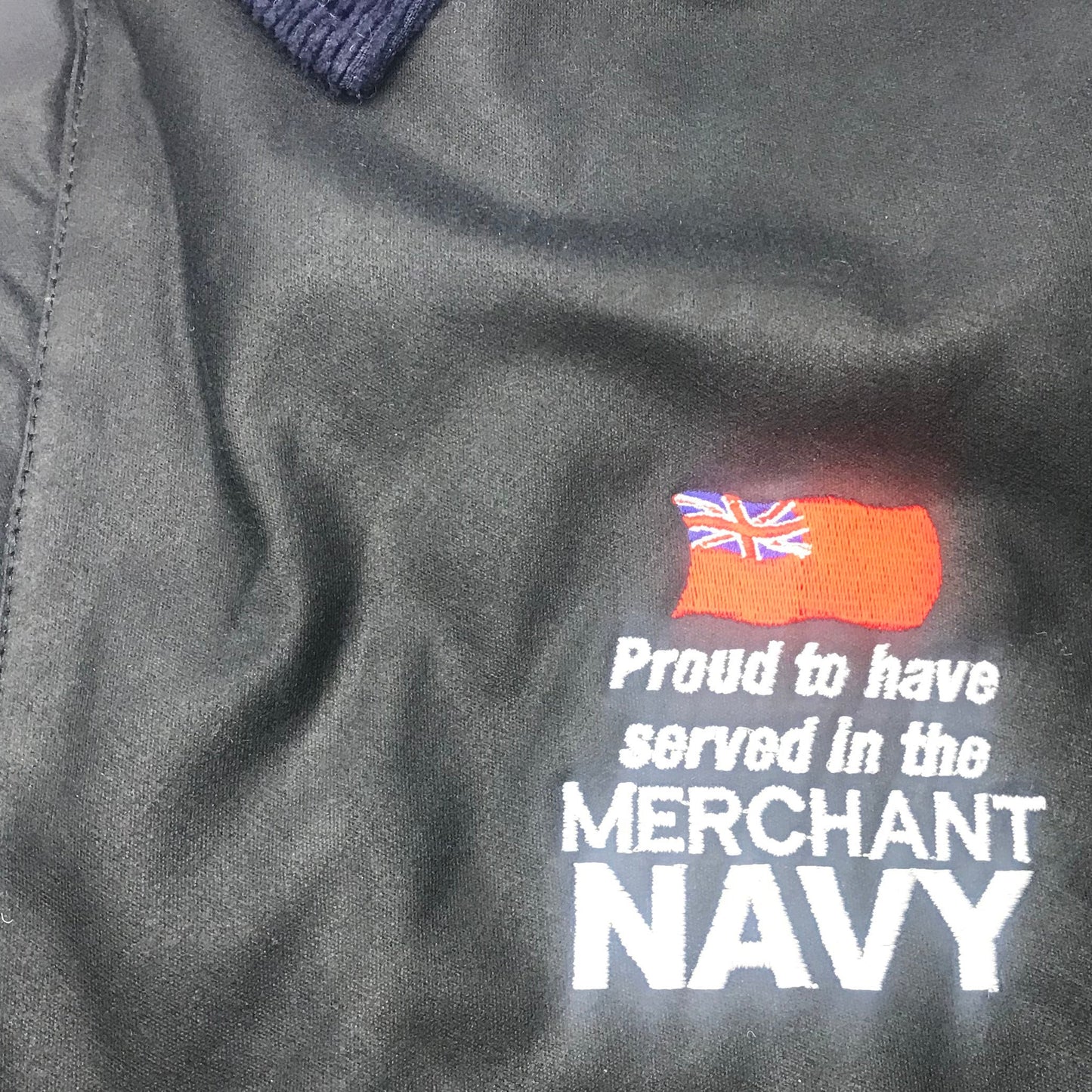 Merchant Navy Embroidered Badge
