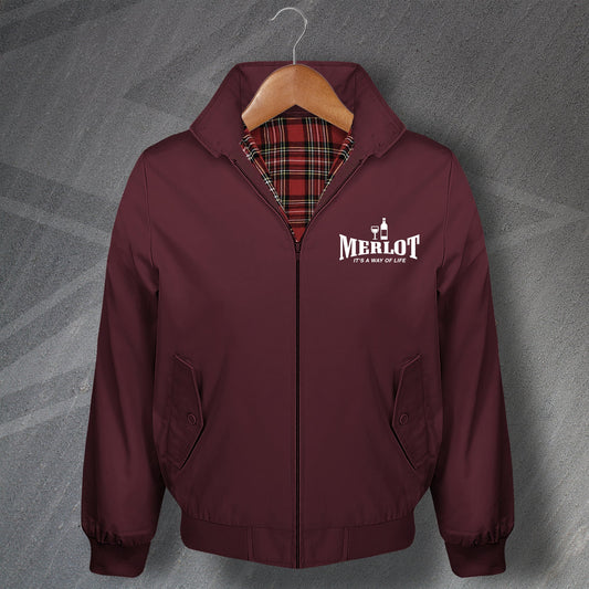 Merlot Red Wine Jacket for Sale
