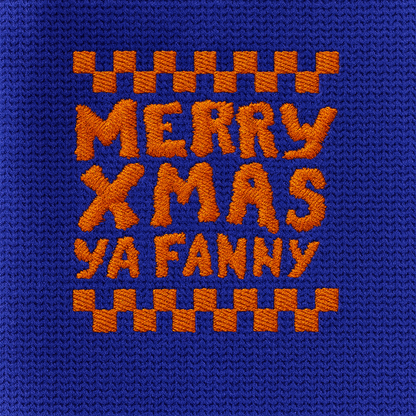 Merry Christmas Ya Fanny Irn Bru Christmas Jumper