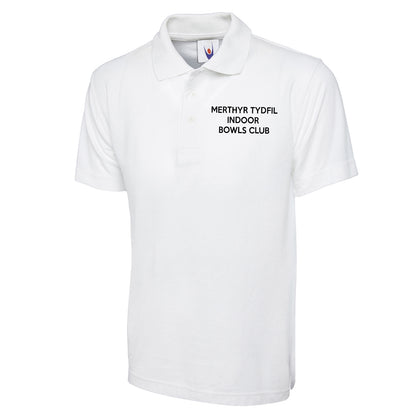 Personalised Bowls Club Embroidered Classic Polo Shirt