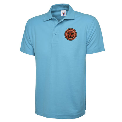 Made in Merthyr Nid Cadarn Ond Brodrydde Embroidered Classic Polo Shirt