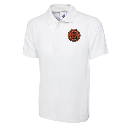 Made in Merthyr Nid Cadarn Ond Brodrydde Embroidered Classic Polo Shirt