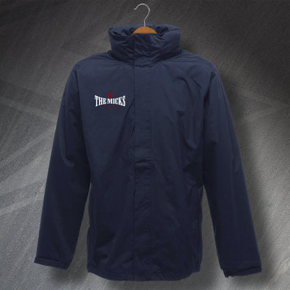 The Micks It's a Way of Life Embroidered Waterproof Jacket