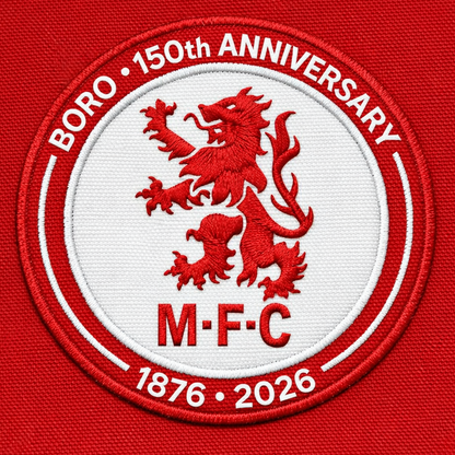 Middlesbrough 150th Anniversary Shirt
