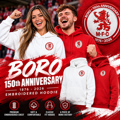 Middlesbrough 150th Anniversary Hoodie