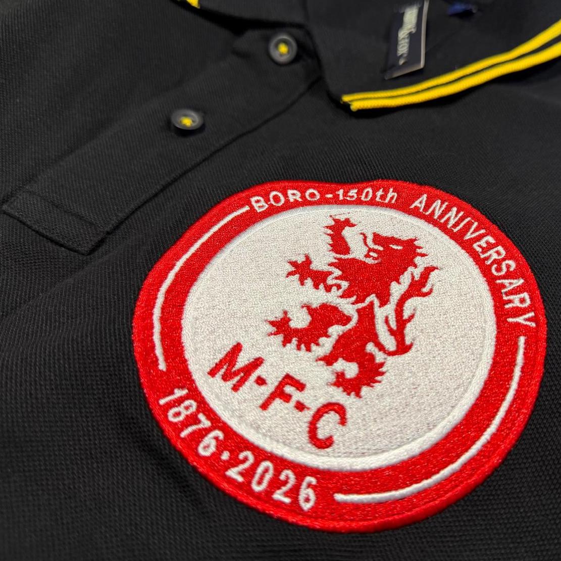 Middlesbrough 150th Anniversary Tipped Polo Shirt 