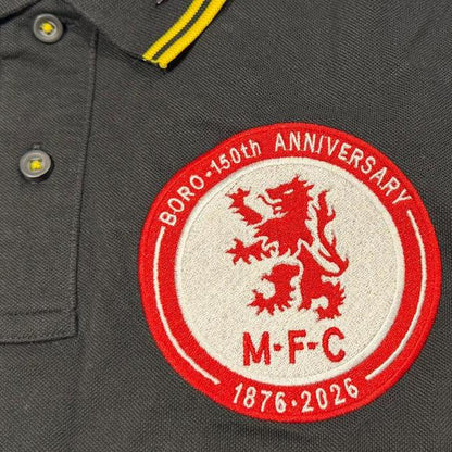 Middlesbrough 150th Anniversary Tipped Polo Shirt 