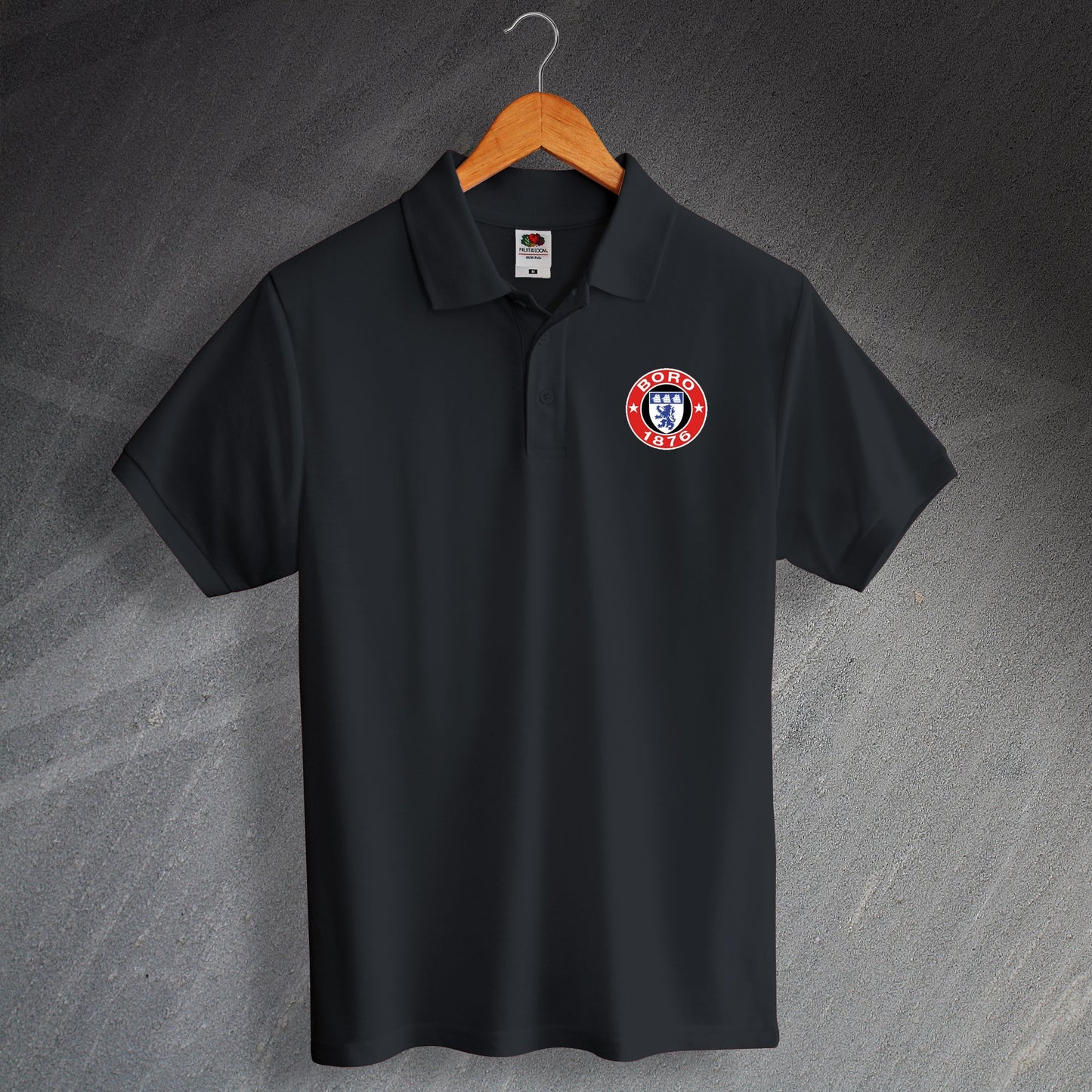Middlesbrough Embroidered Polo Shirt