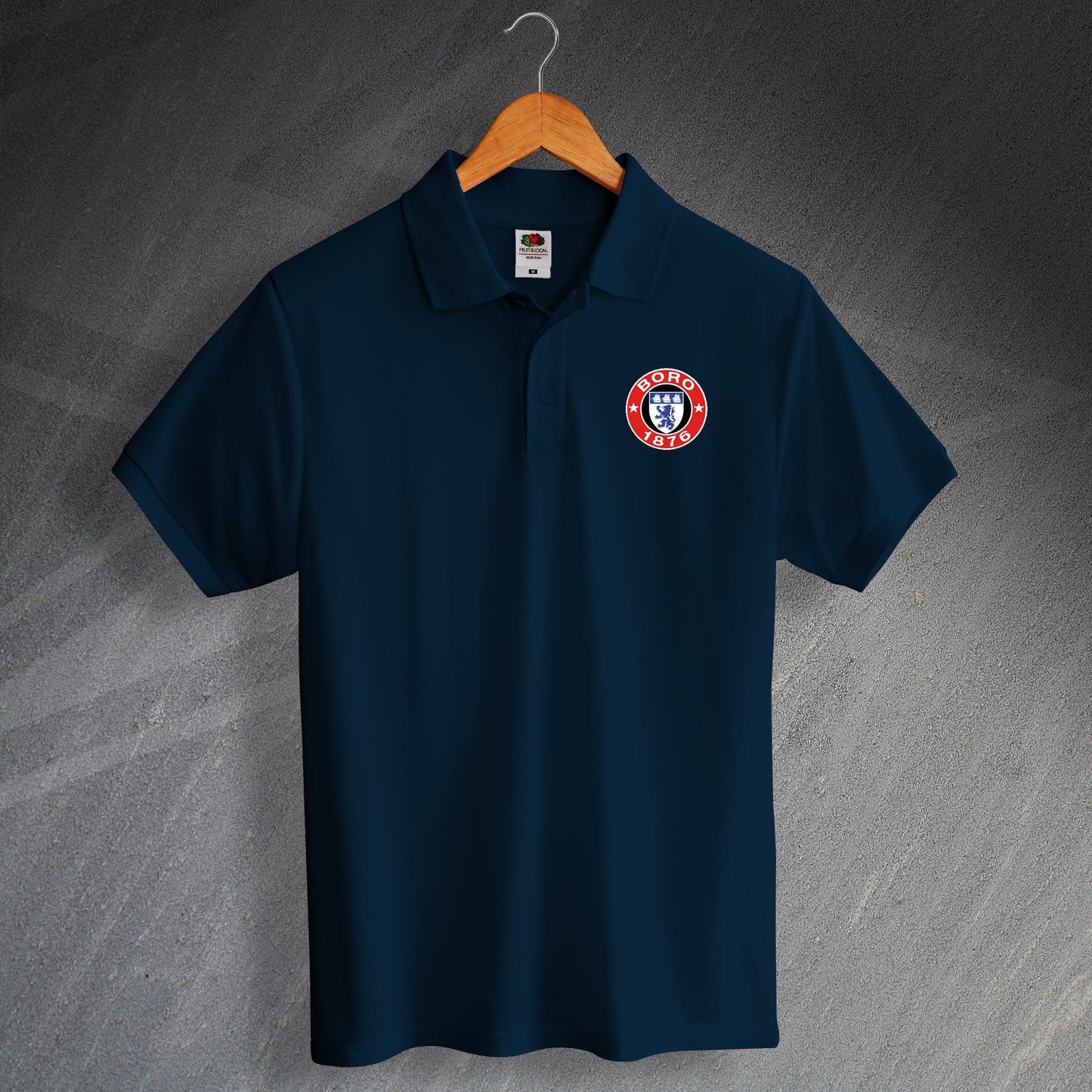 Middlesbrough Embroidered Polo Shirt