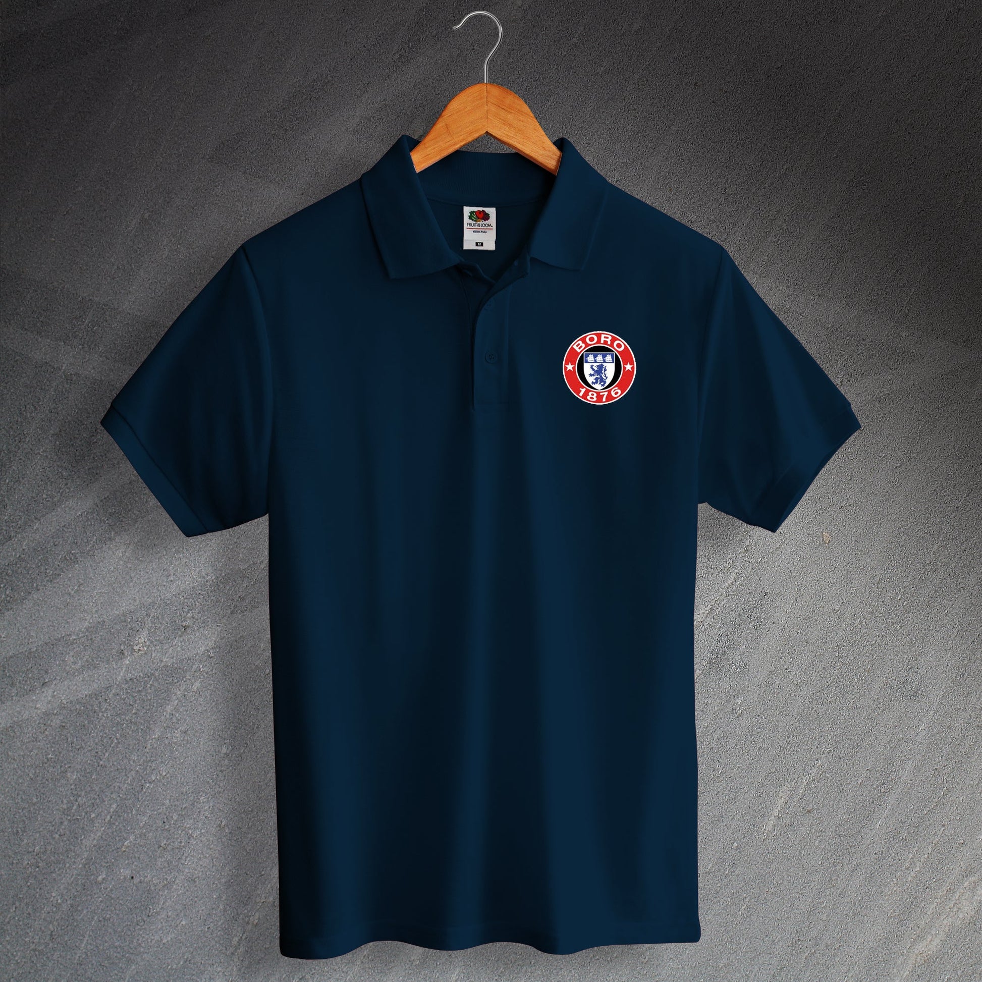 Middlesbrough Embroidered Polo Shirt