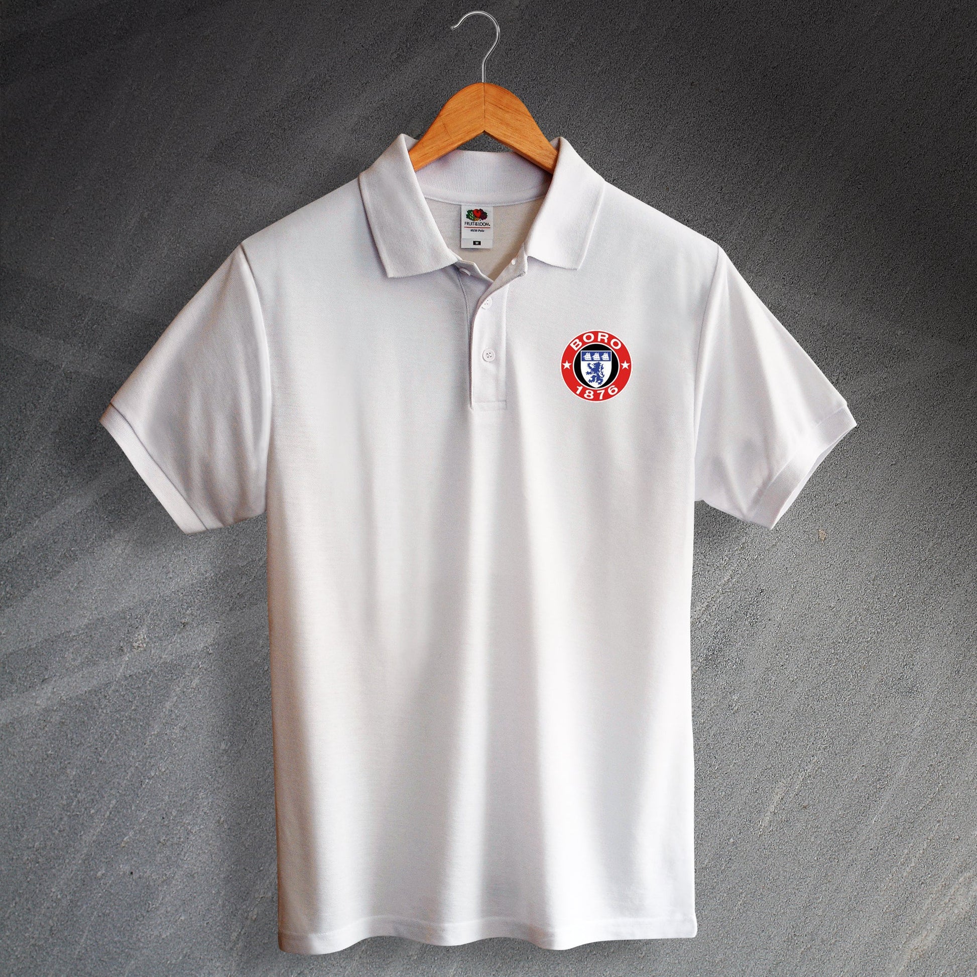 Middlesbrough Embroidered Polo Shirt