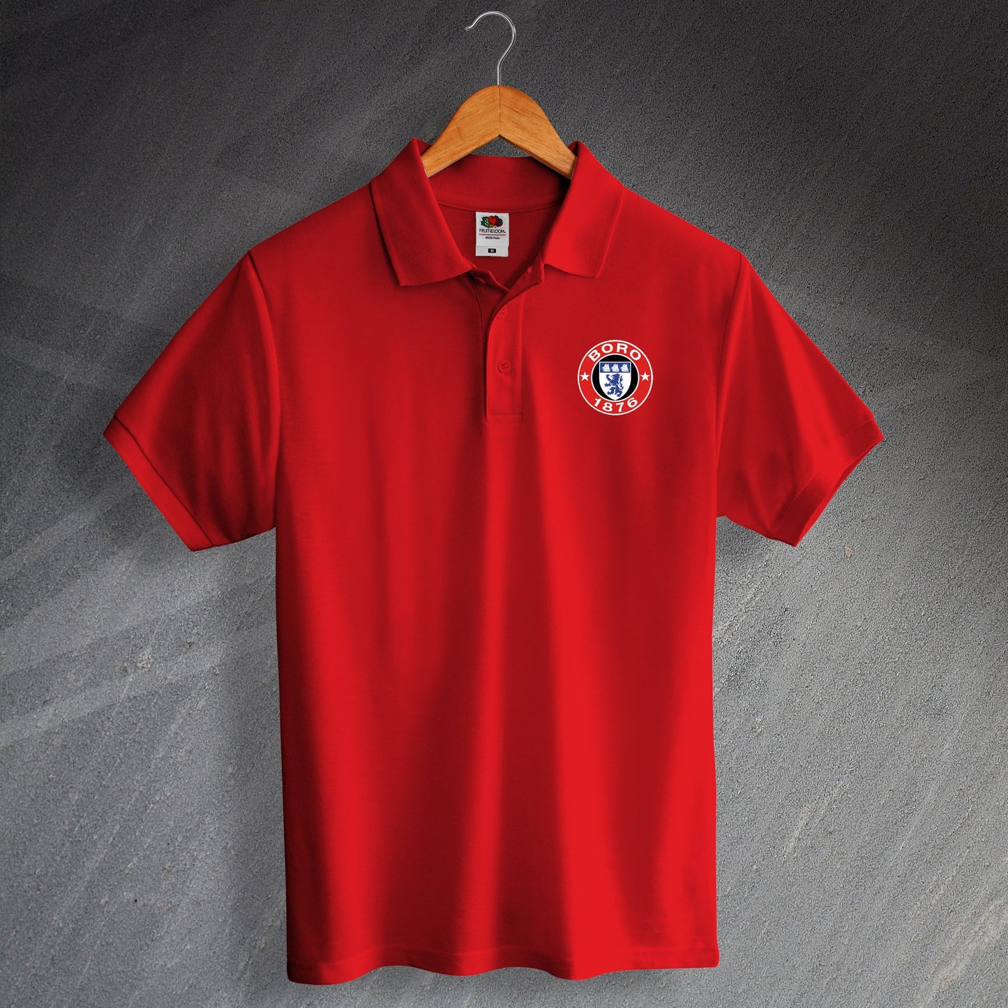 Middlesbrough Embroidered Polo Shirt
