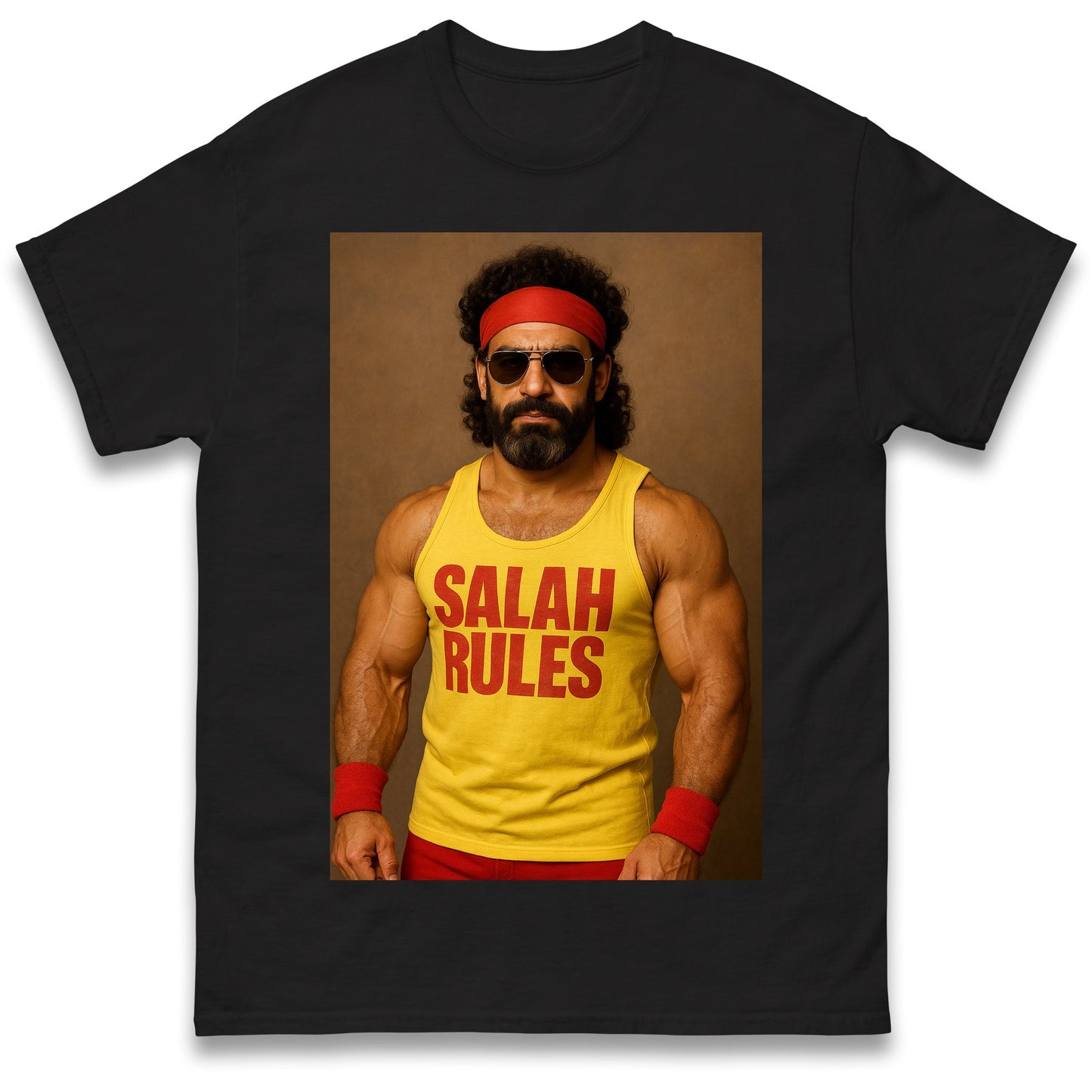 Mo Salah Hulk Hogan T Shirt