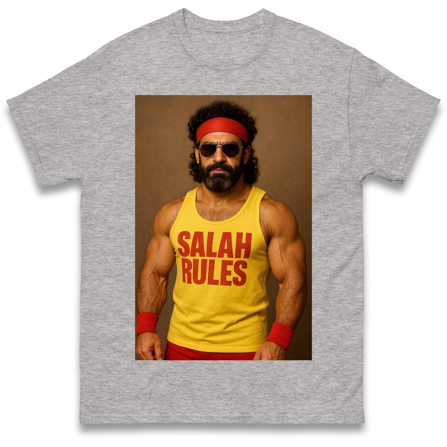 Mo Salah Hulk Hogan T Shirt