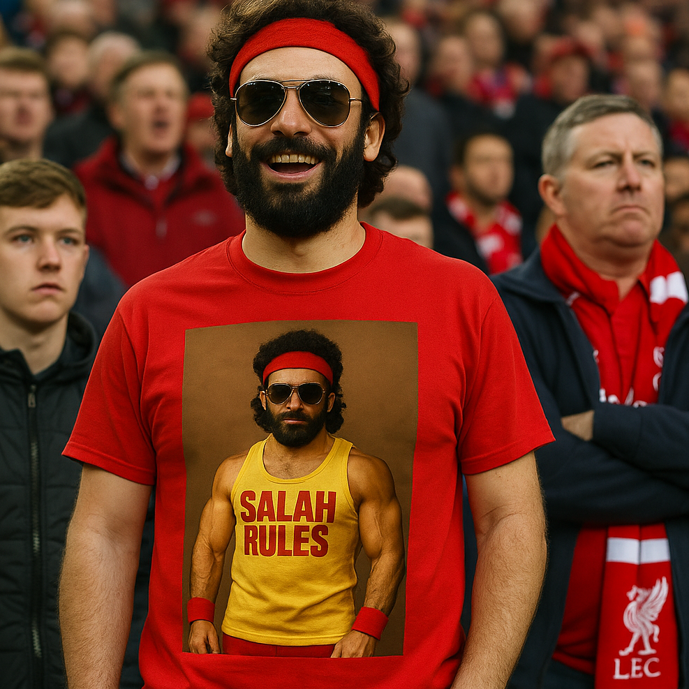 Mo Salah Hulk Hogan T Shirt