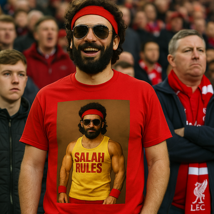 Mo Salah Hulk Hogan T Shirt