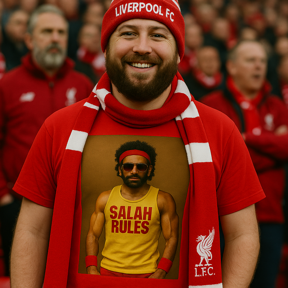 Mo Salah Hulk Hogan T Shirt