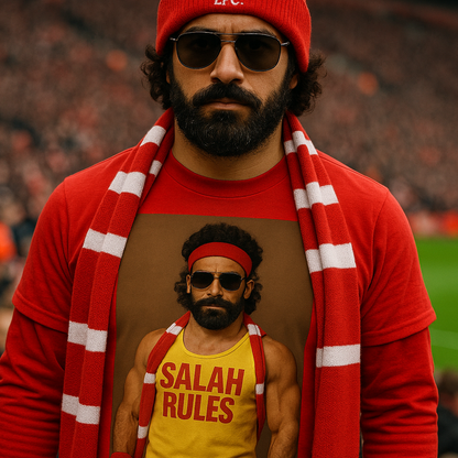 Mo Salah Hulk Hogan T Shirt