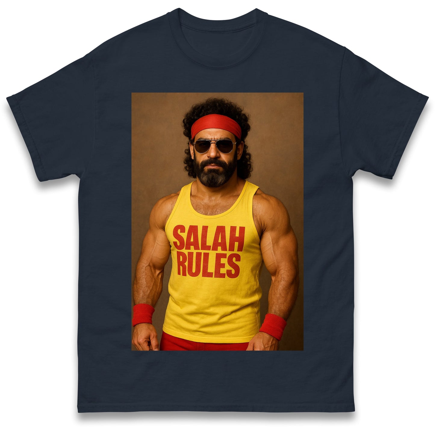 Mo Salah Hulk Hogan T Shirt