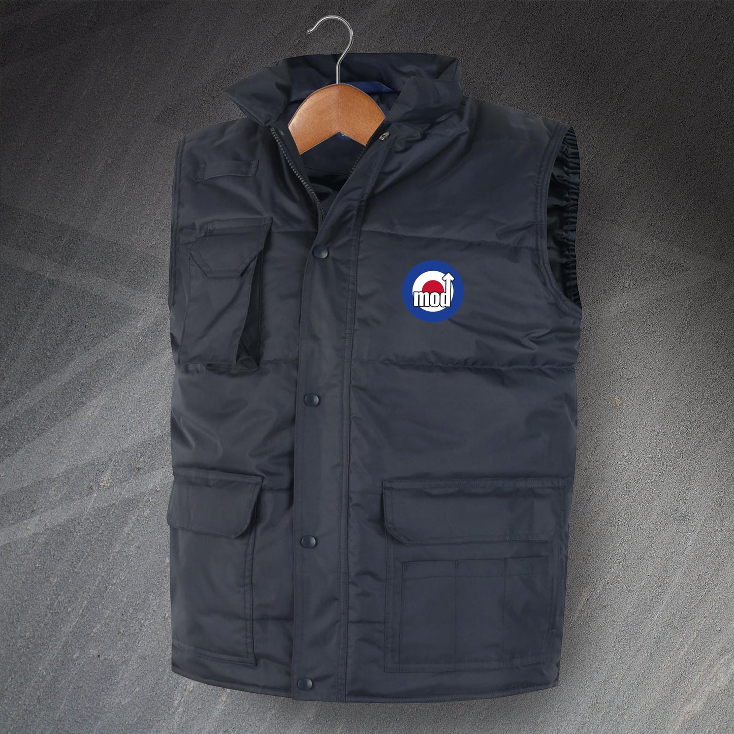 MOD Target Embroidered Super Pro Bodywarmer