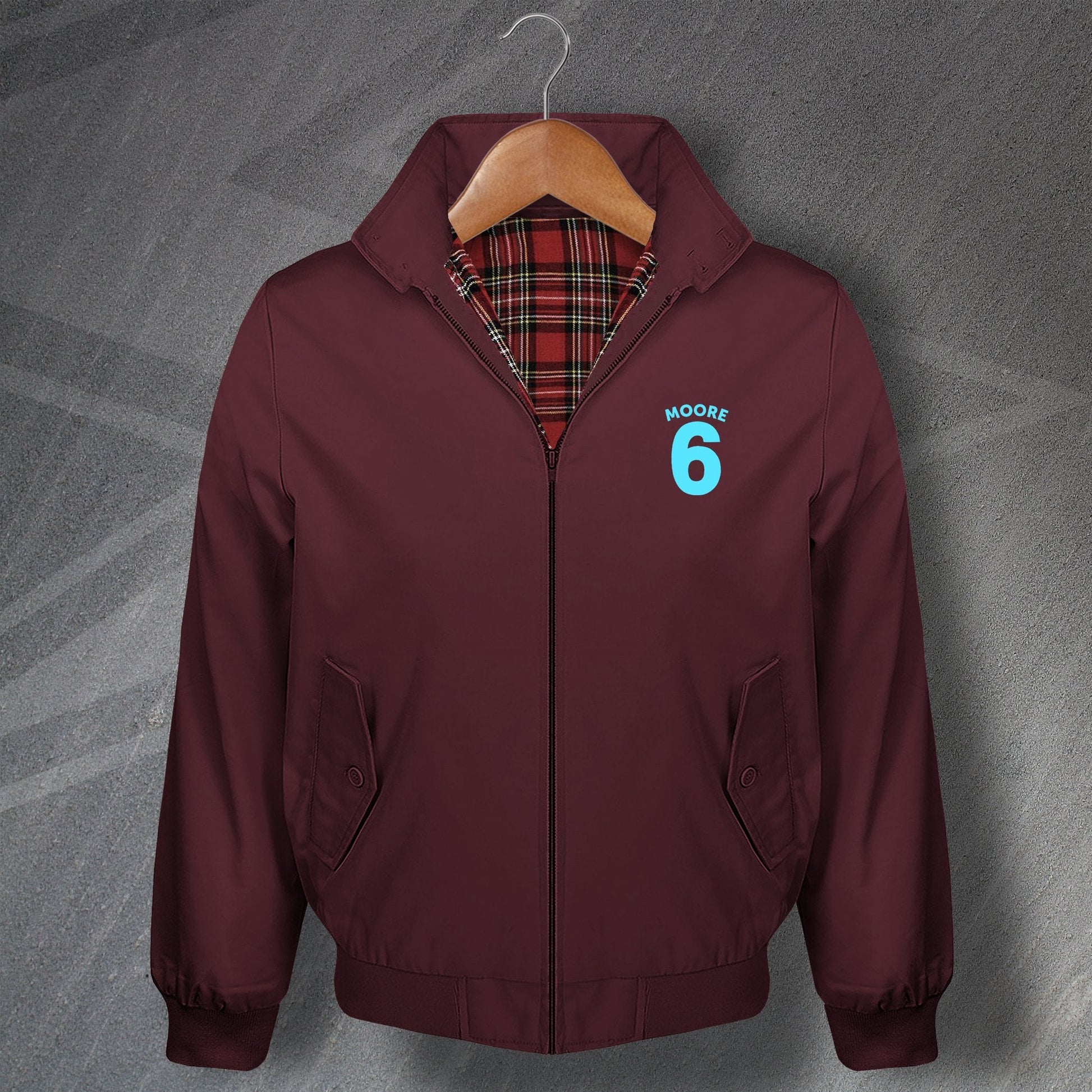 Personalised Football Harrington Jacket