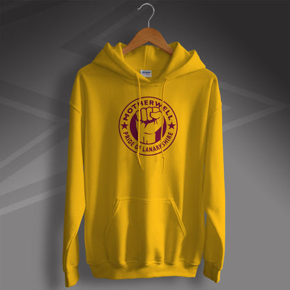 Motherwell Hoodie with The Pride of Lanarkshire Design