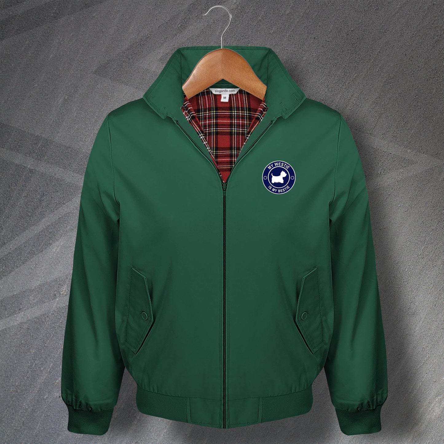 My Westie is My Bestie Harrington Jacket