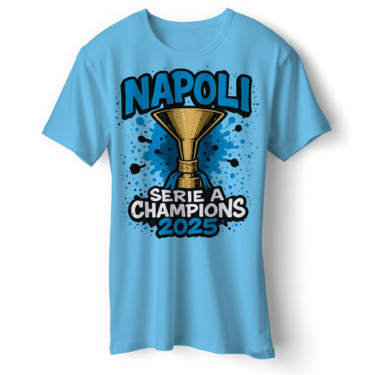 Napoli Serie A Champions 2025 Football Shirt