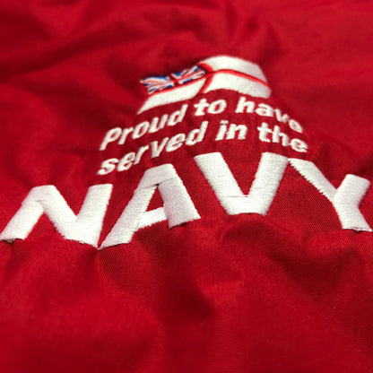 Navy Embroidered Badge