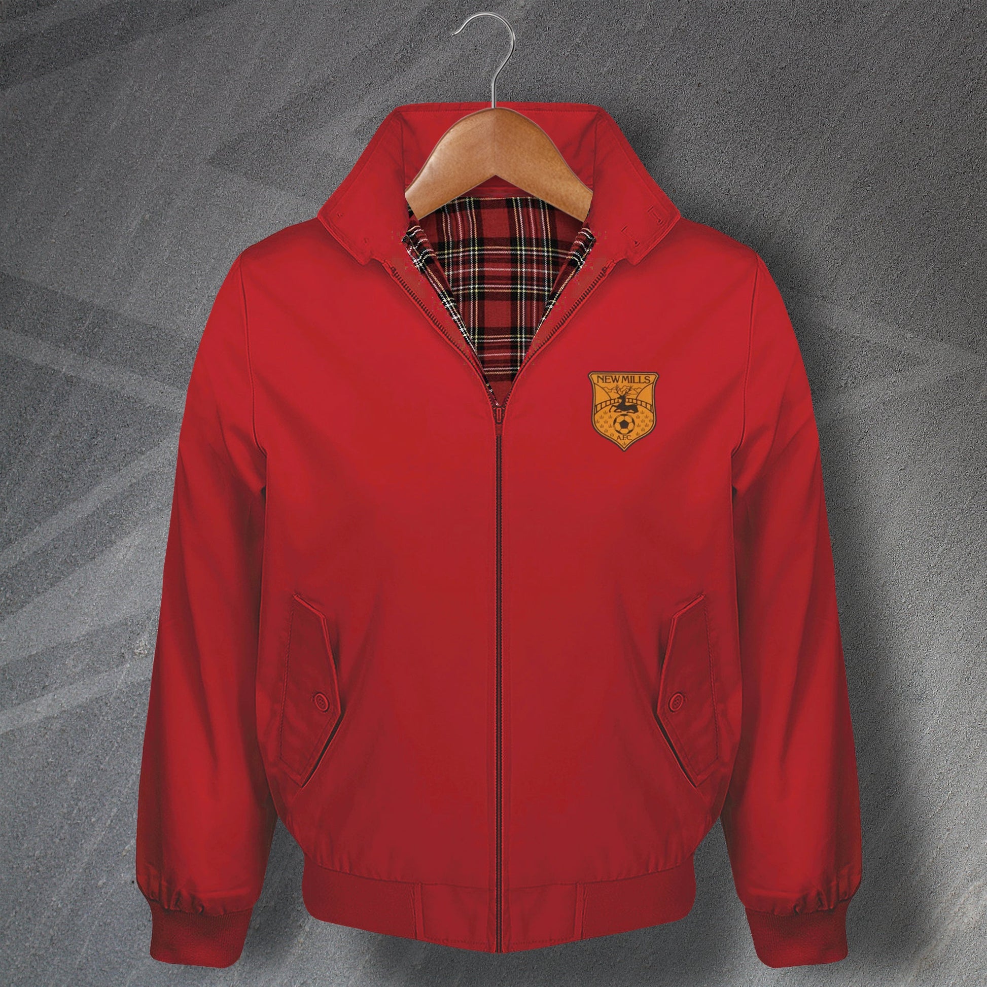Retro New Mills Harrington Jacket