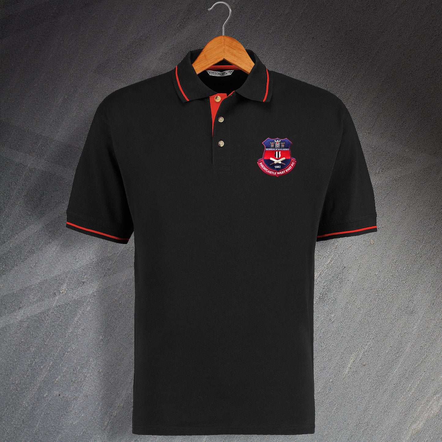 Newcastle West End FC Football Polo Shirt