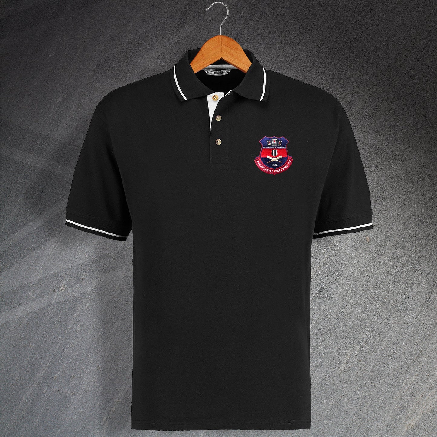 Newcastle West End FC Football Polo Shirt
