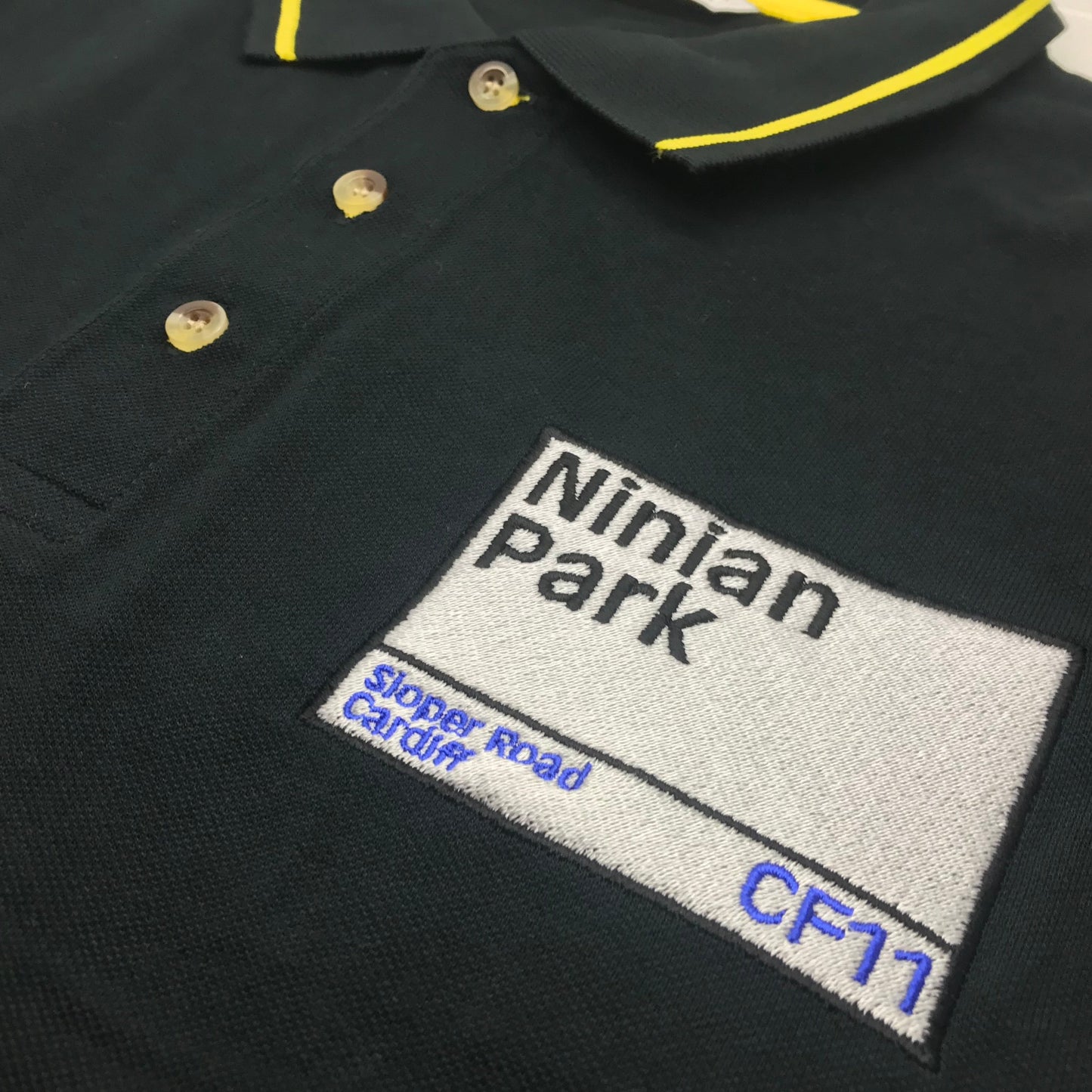 Ninian Park Football Polo Shirt