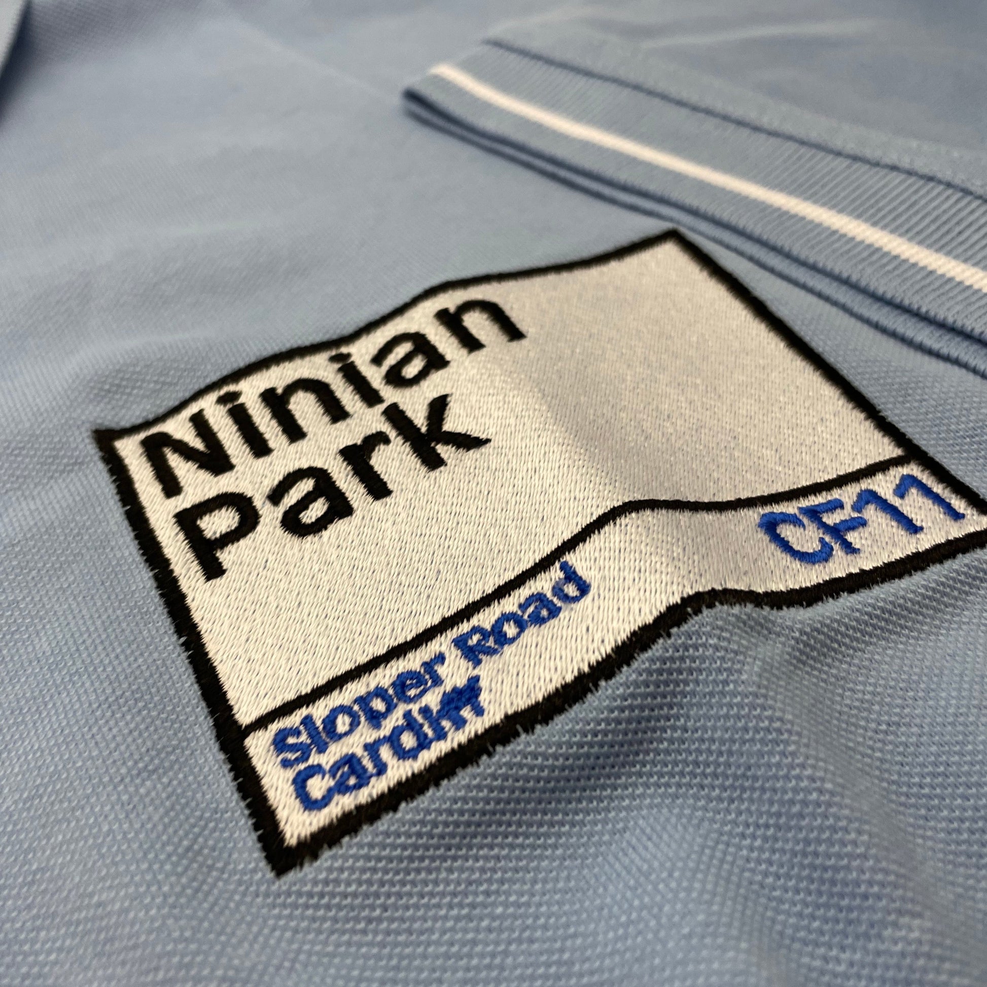 Ninian Park Football Polo Shirt