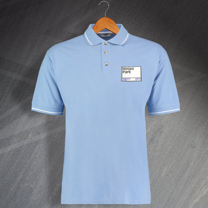 Ninian Park Football Polo Shirt
