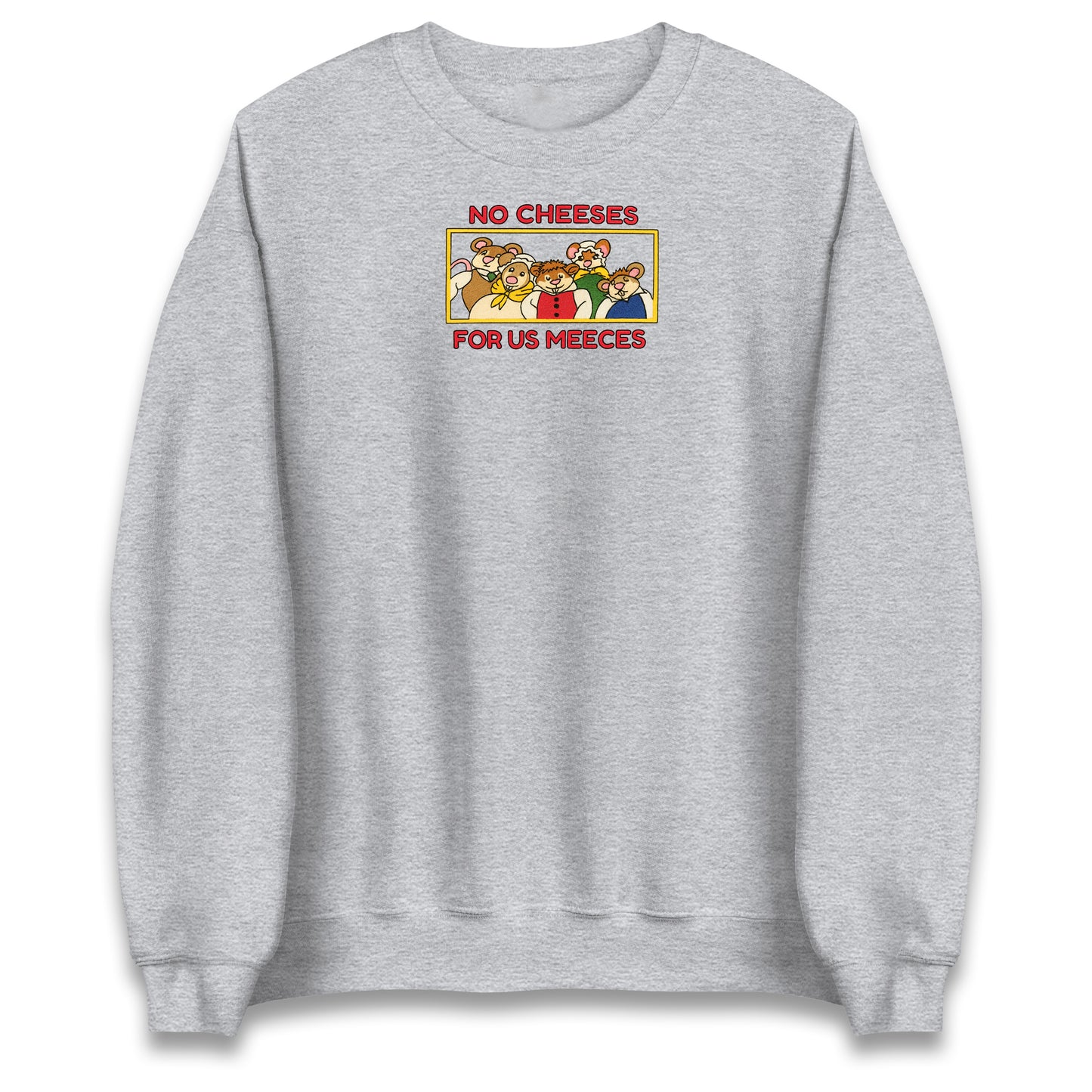 No Cheeses for us Meeces Christmas Jumper