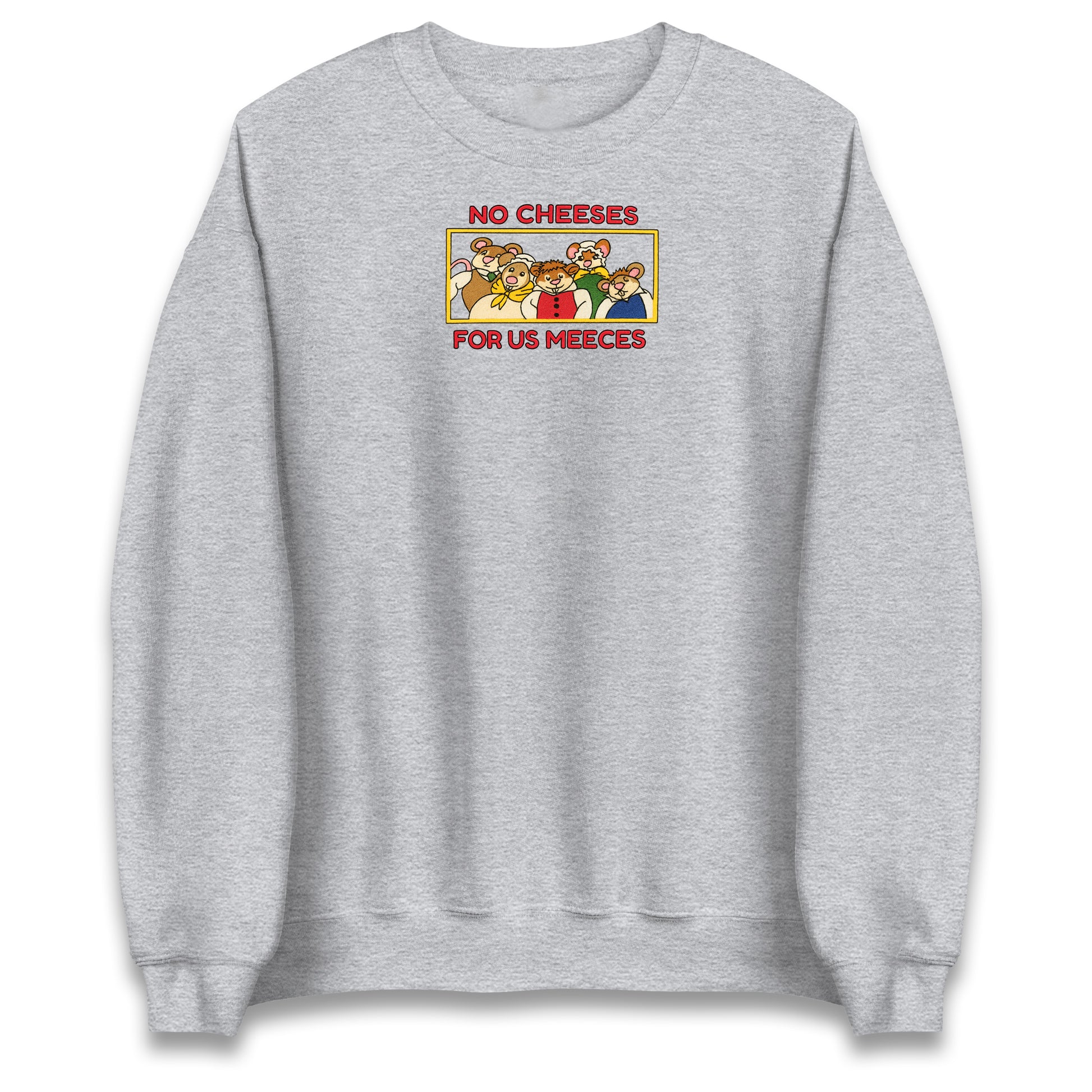 No Cheeses for us Meeces Christmas Jumper