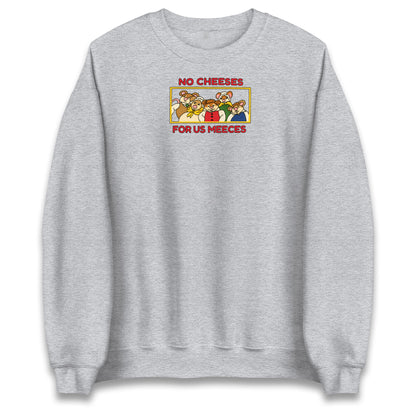 No Cheeses for us Meeces Christmas Jumper