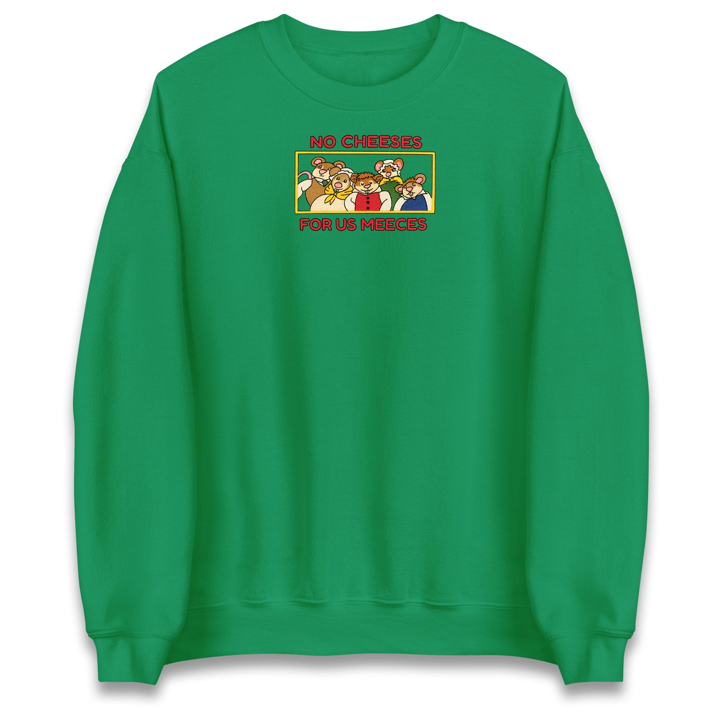 No Cheeses for us Meeces Christmas Jumper