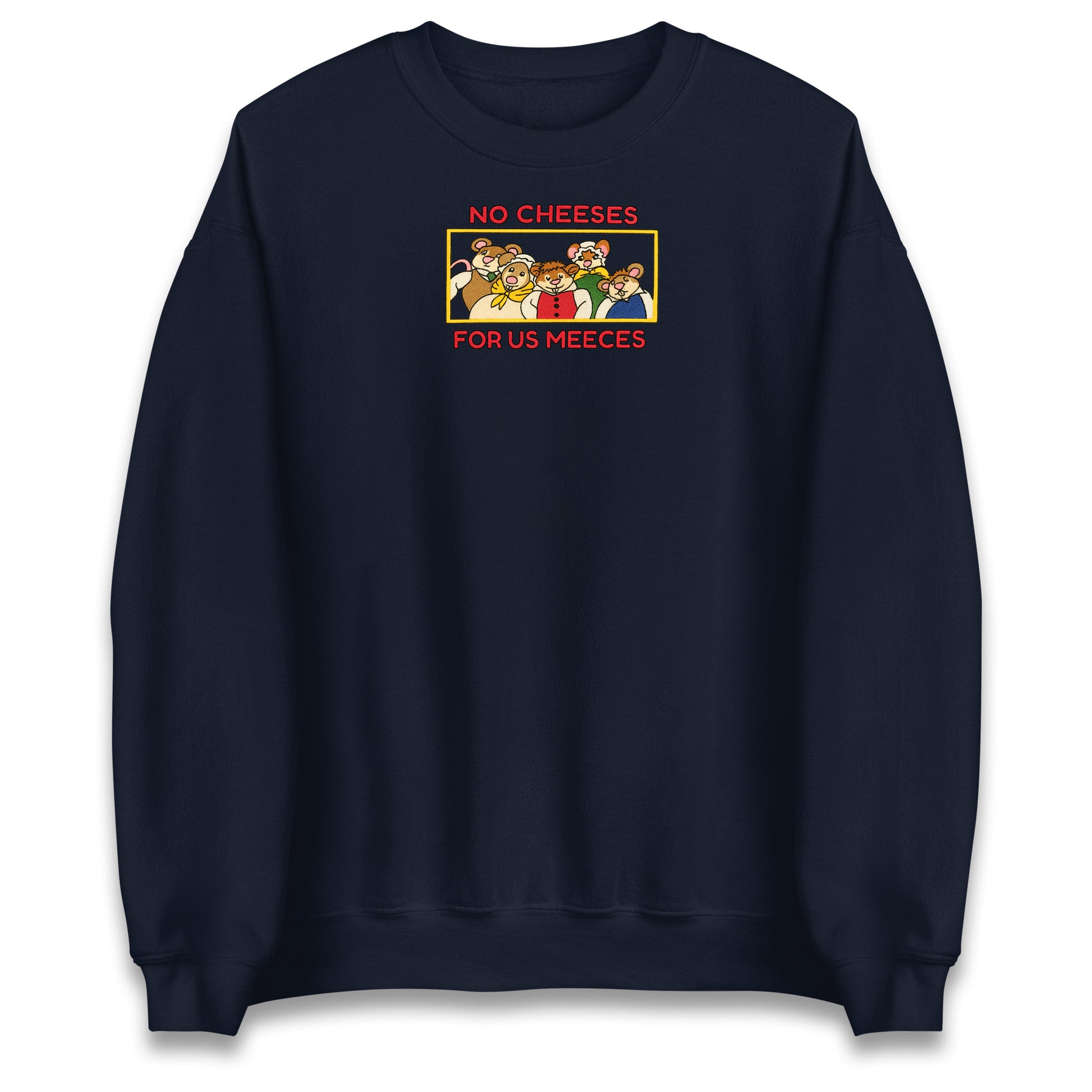 No Cheeses for us Meeces Christmas Jumper