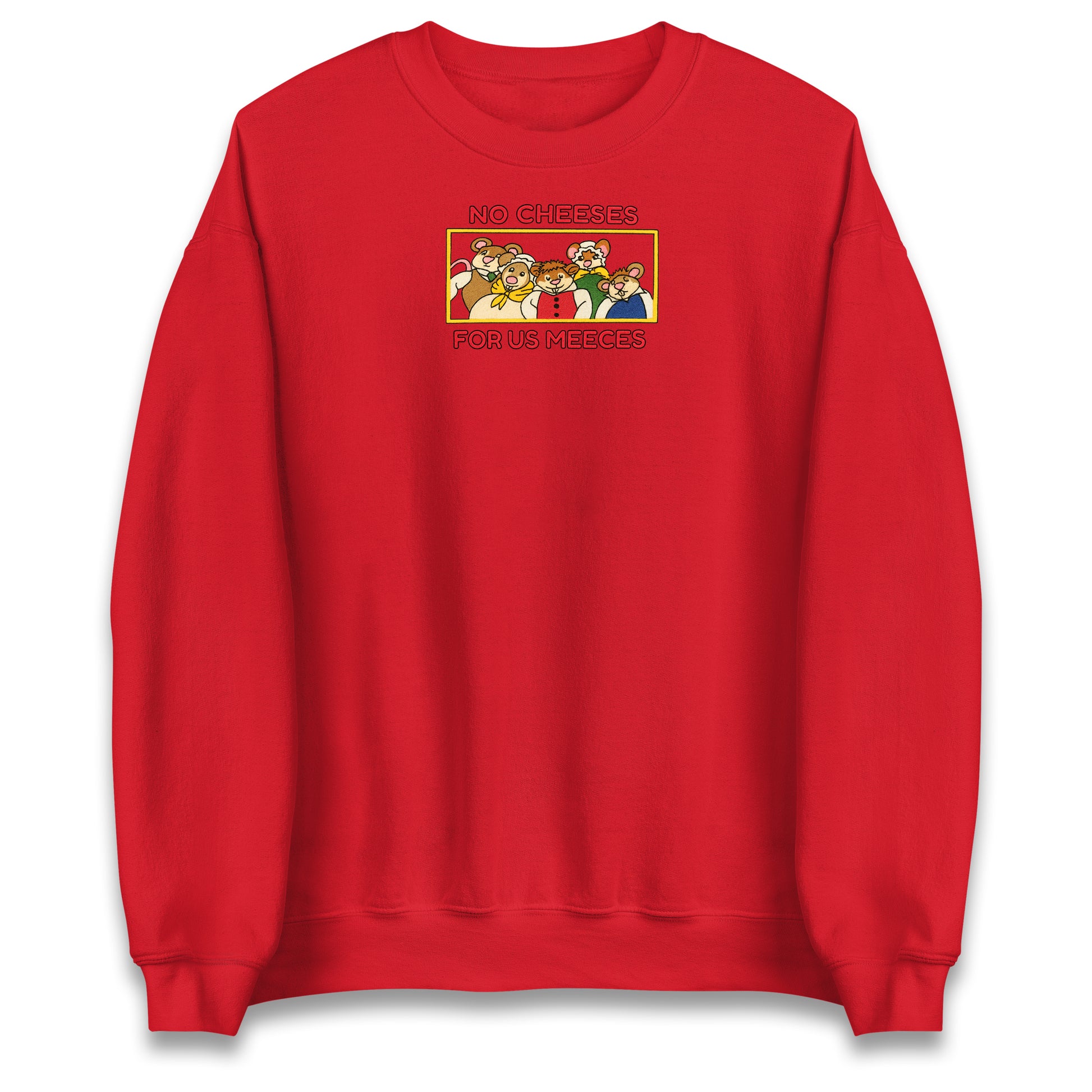 No Cheeses for us Meeces Christmas Jumper