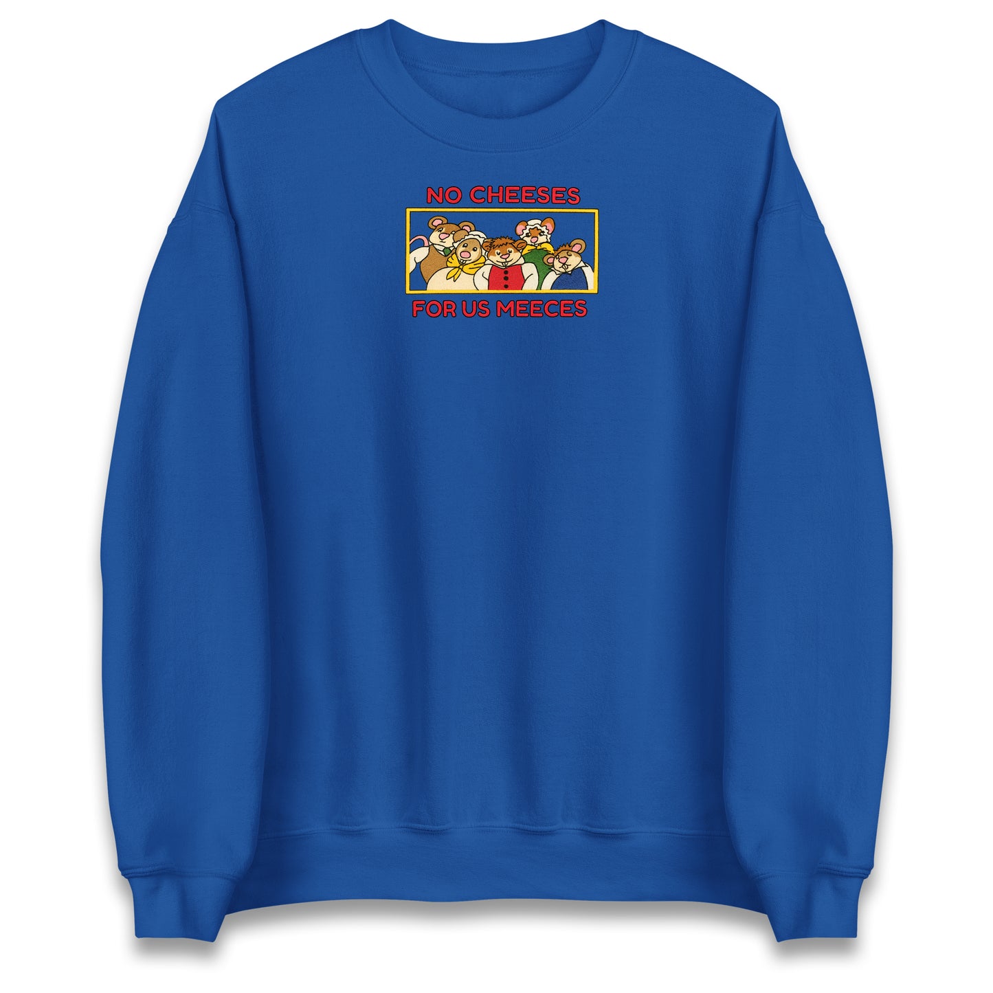 No Cheeses for us Meeces Christmas Jumper