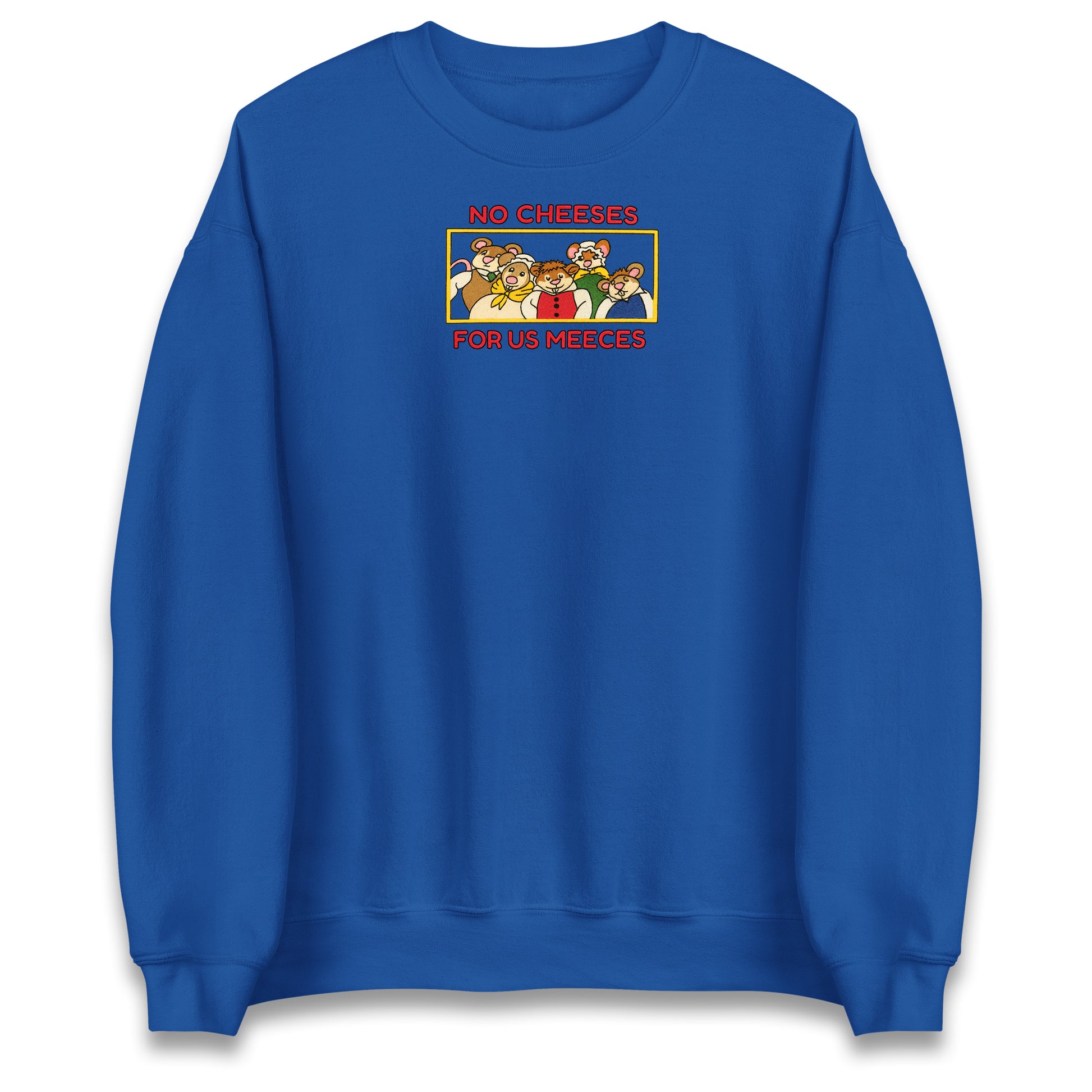 No Cheeses for us Meeces Christmas Jumper