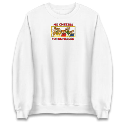 No Cheeses for us Meeces Christmas Jumper