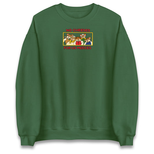 No Cheeses for us Meeces Christmas Jumper