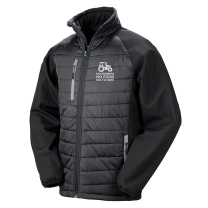No Farmers No Food No Future Softshell Jacket
