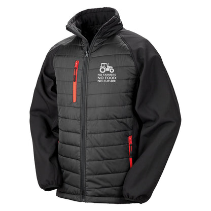 No Farmers No Food No Future Softshell Jacket