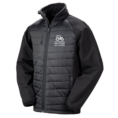 No Farmers No Food No Future Softshell Jacket